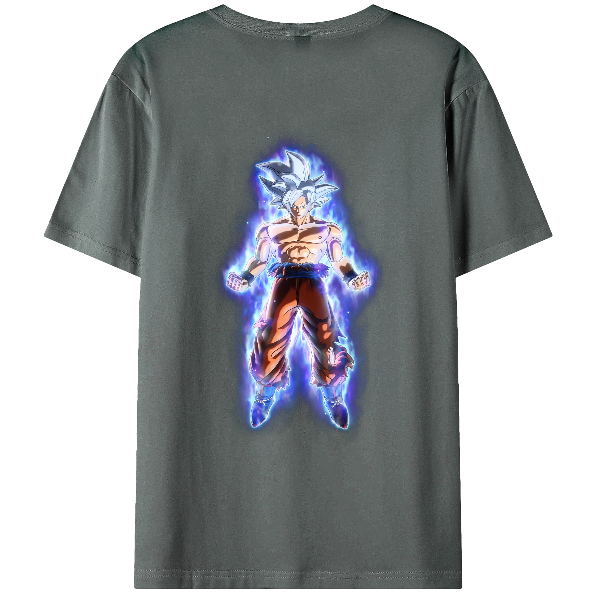 （画像用） ドラゴンボール 孫悟空（そん ごくう）Son Goku カカロット DRAGON BALL Kakarotto 綿100％ メンズ半袖Tシャツ（バックプリント） 通気性